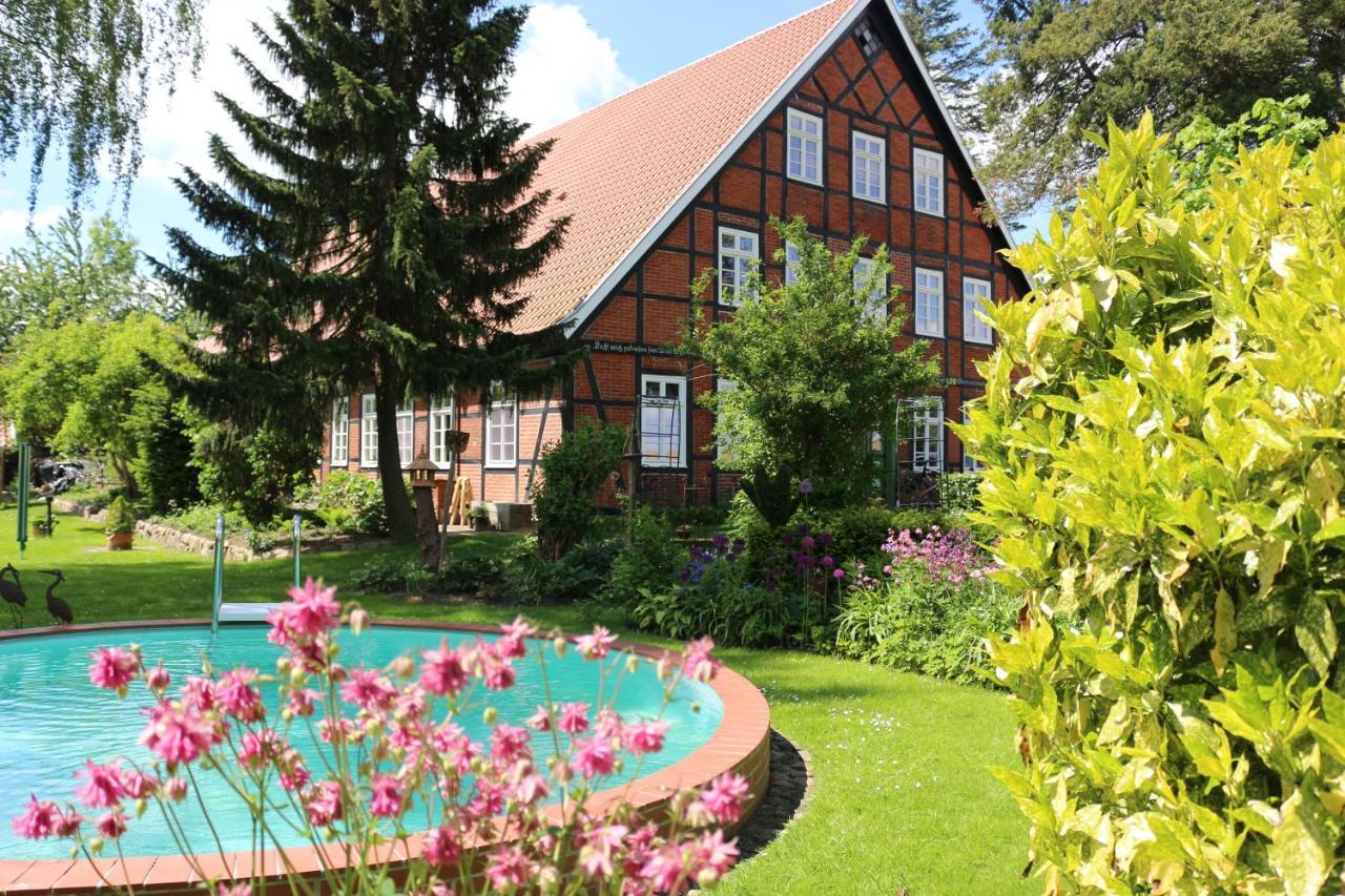 Ferienwohnung Mit Sauna Bleckede Dış mekan fotoğraf